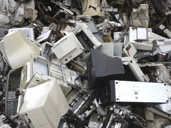 computer electronic and office parts for recycling
